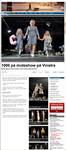 1000 på moteshow på Vinstra