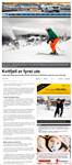 Kvitfjell er fyrst ute