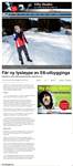 Får ny lysløype av E6-utbygginga