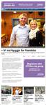 – Vi må byggje for framtida