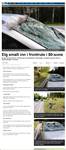 Elg smalt inn i frontrute i 80-sone